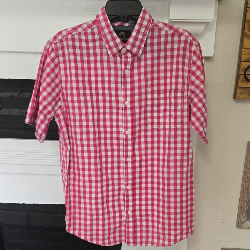 Weatherproof Plaid Short Sleeve Shirt